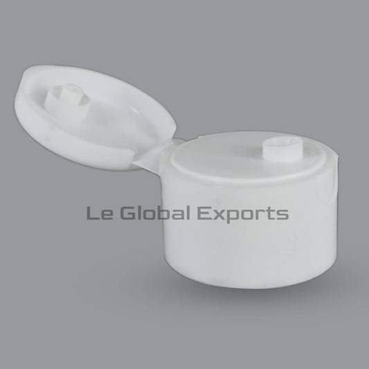 28mm Flip Top Cap - White