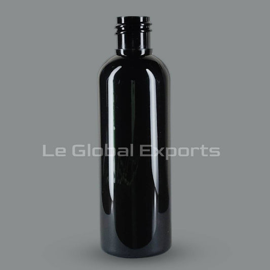 100ml PET Round Bottle - Black