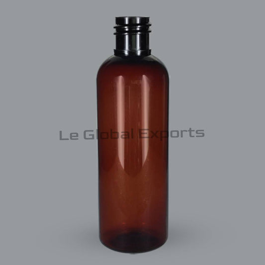 100ml PET Round Bottle - Amber